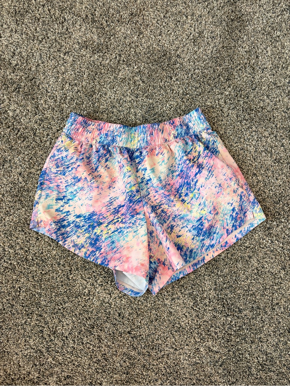 DSG Pink Multicolor Girls' Athletic Shorts